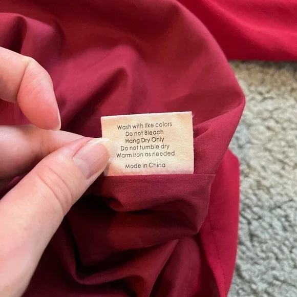 Rachel Parcell Red Ruffle Blouse - Picture 7 of 7